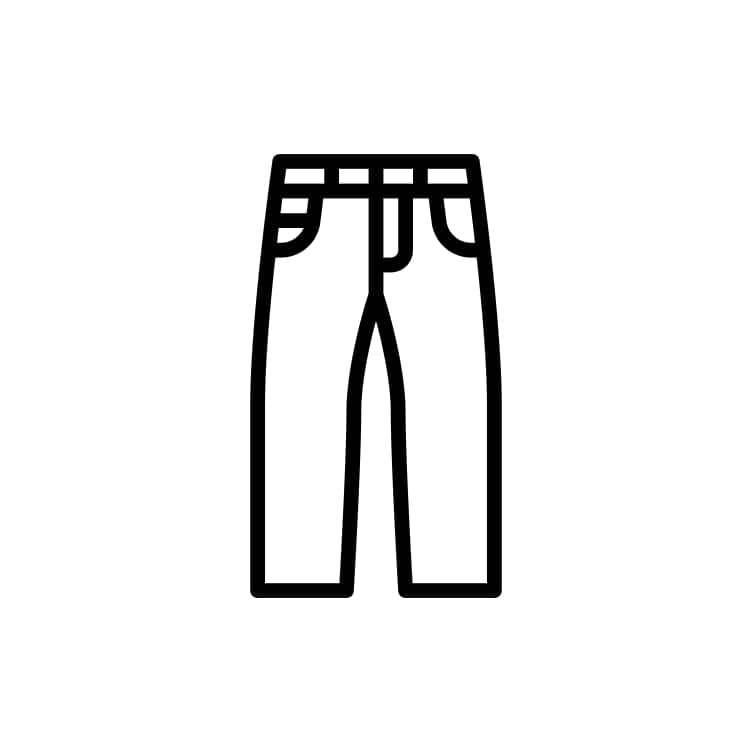 5-Pocket garment template